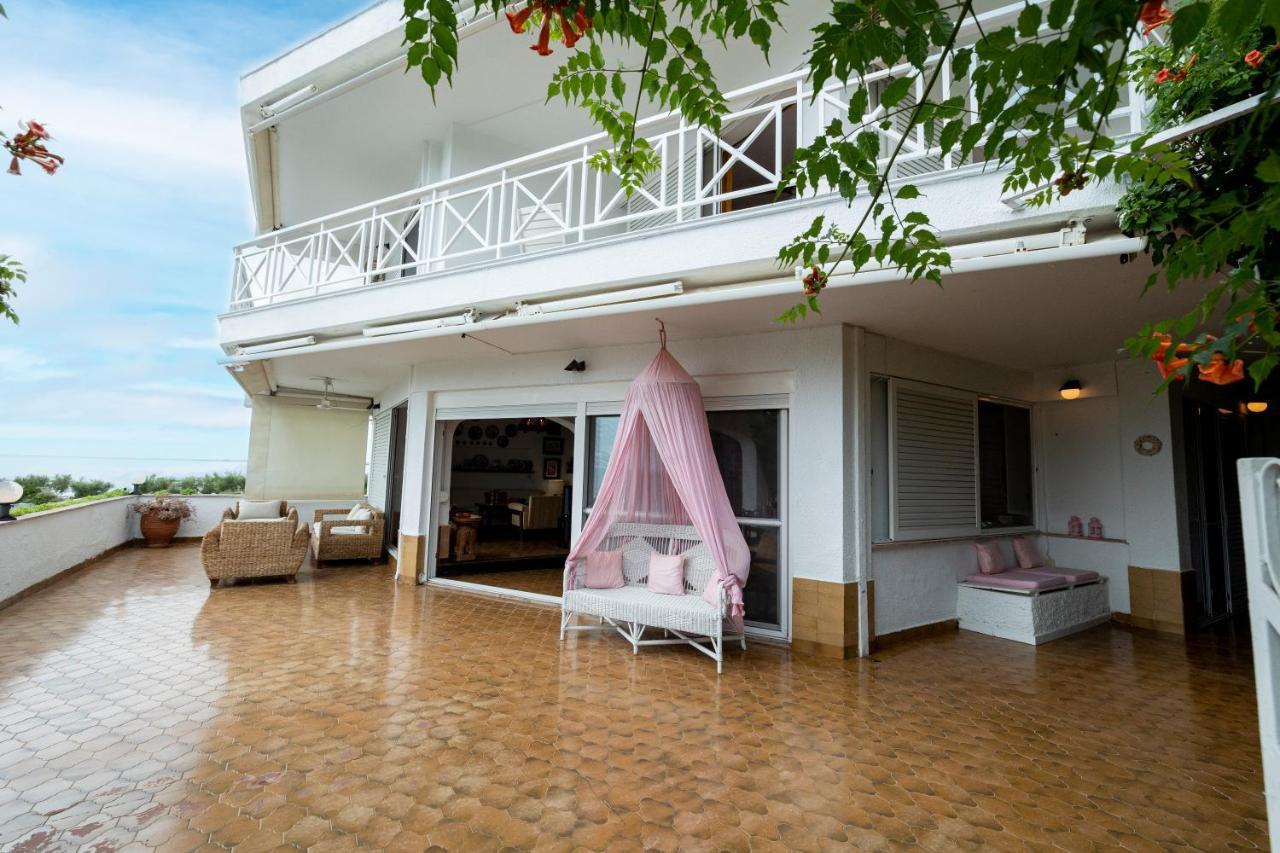 Delmare Dom Seafront Villa Kalyves Polygyrou Exterior foto